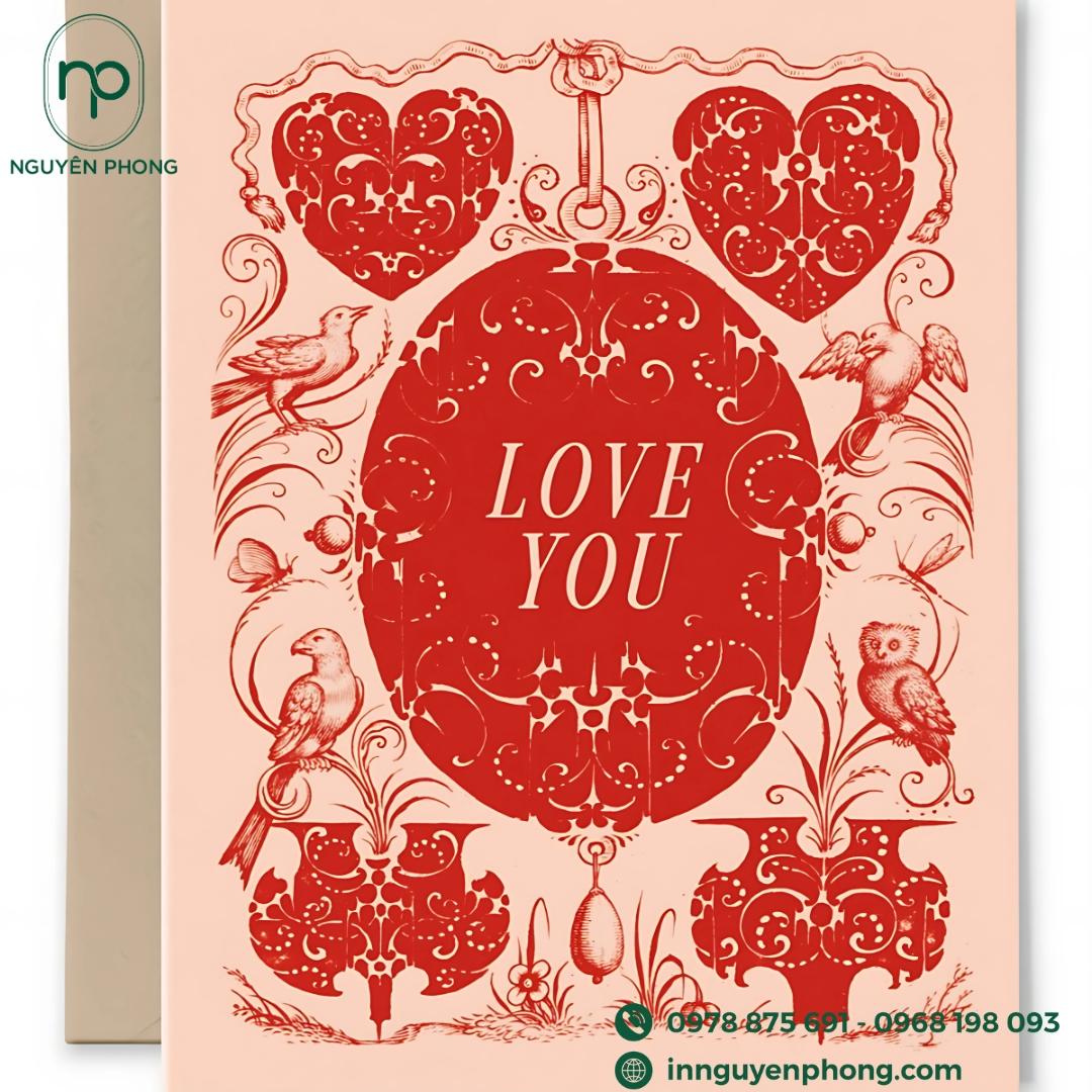Thiết kế thiệp valentine